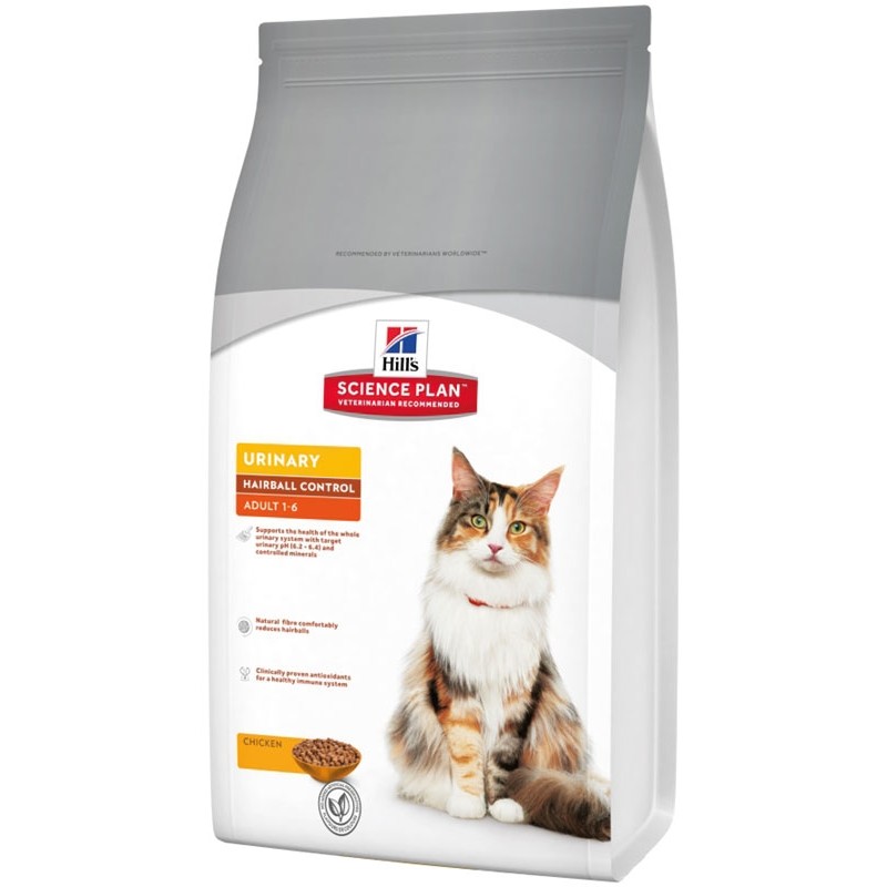 hills science plan hairball control