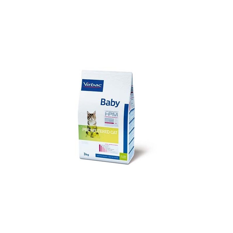 VETERINARY HPM CAT BABY PRE NEUTERED 1.5KG