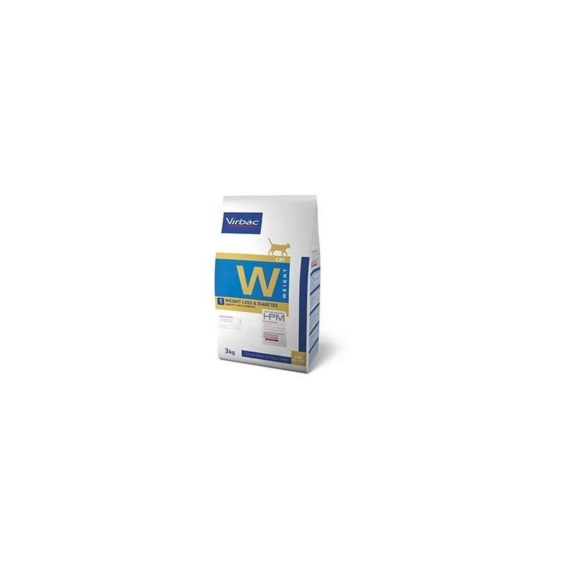 HPM GATO W1 WEIGHT LOSS & DIABETES VIRBAC 3kg