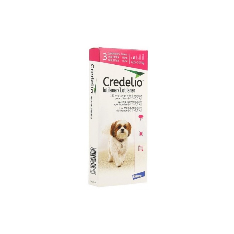 CREDELIO Ectoparasiticida 3 Comprimidos para Perros Todoparasumascota