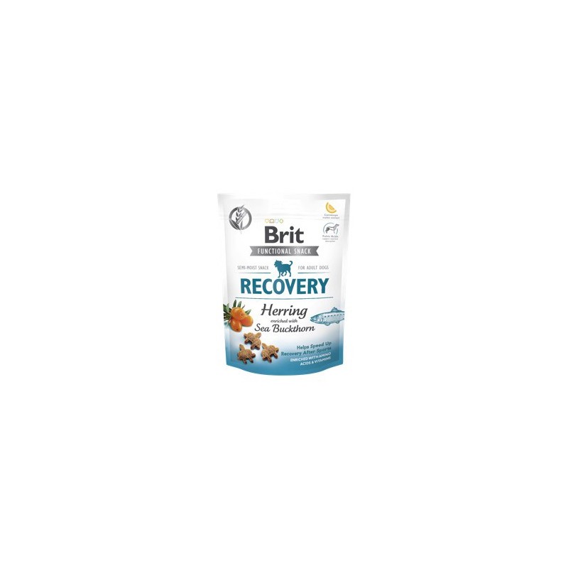 BRIT CARE SNACK RECOVERY PERRO ADULTO CON ARENQUE DE 150g