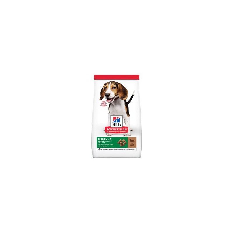 HILL'S SCIENCE PLAN PERRO PUPPY RAZAS MEDIANAS CON CORDERO 2,5kg