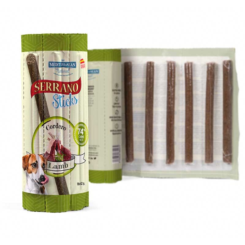 Mediterranean Sticks Serrano Cordero16x12g