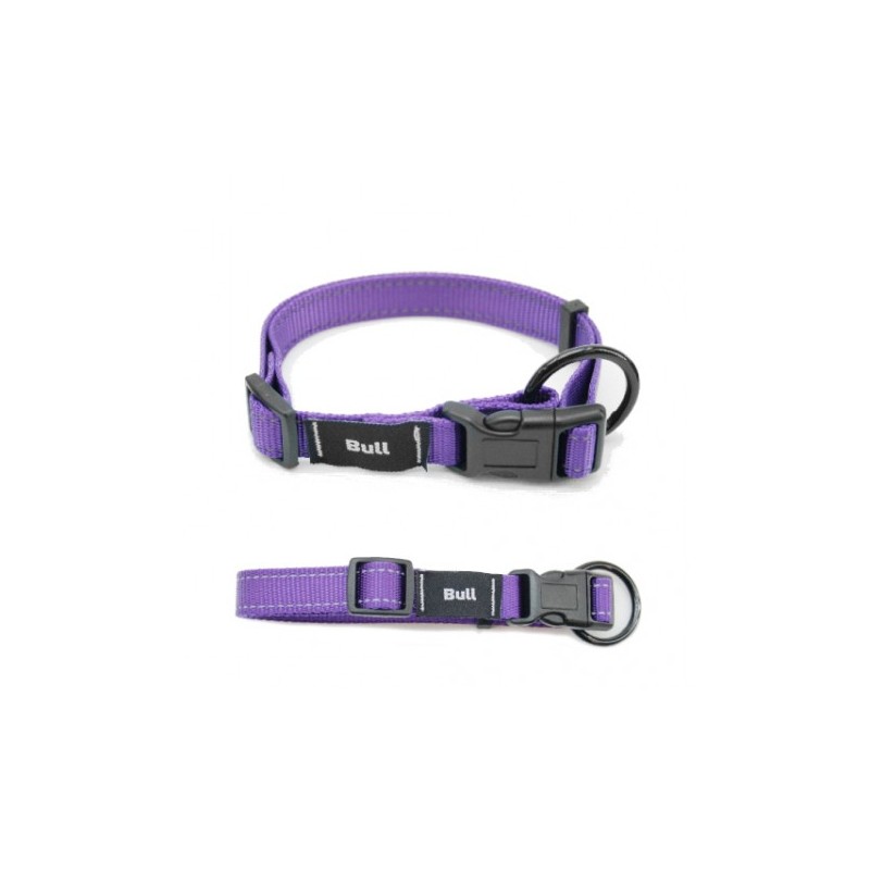 BULL COLLAR FLUOR MORADO (T-3 33-50X2,0CM)