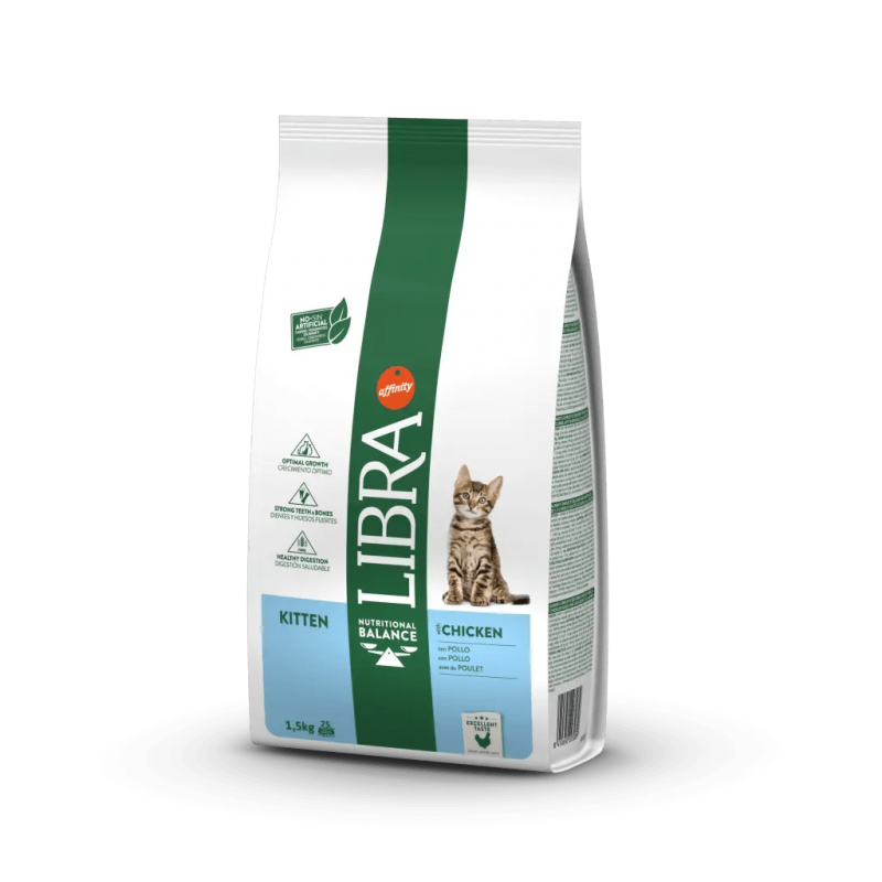 AFFINITY LIBRA GATO KITTEN POLLO 1.5KG