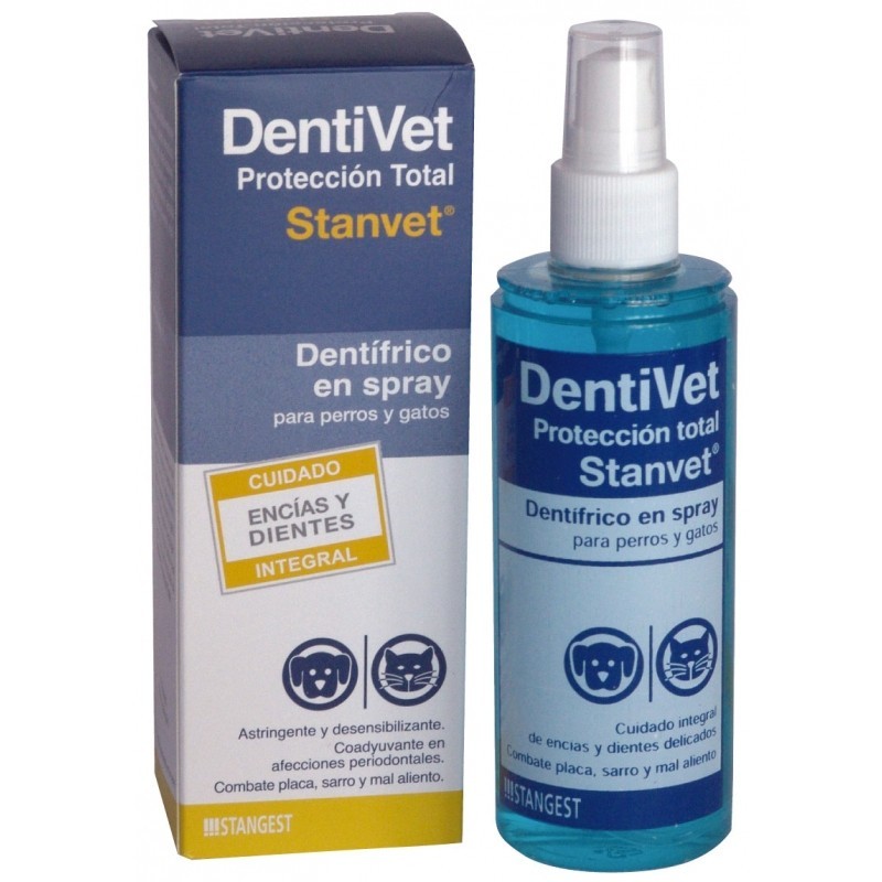 DENTIVET PROTECCION TOTAL 125 ml  para perros y gatos