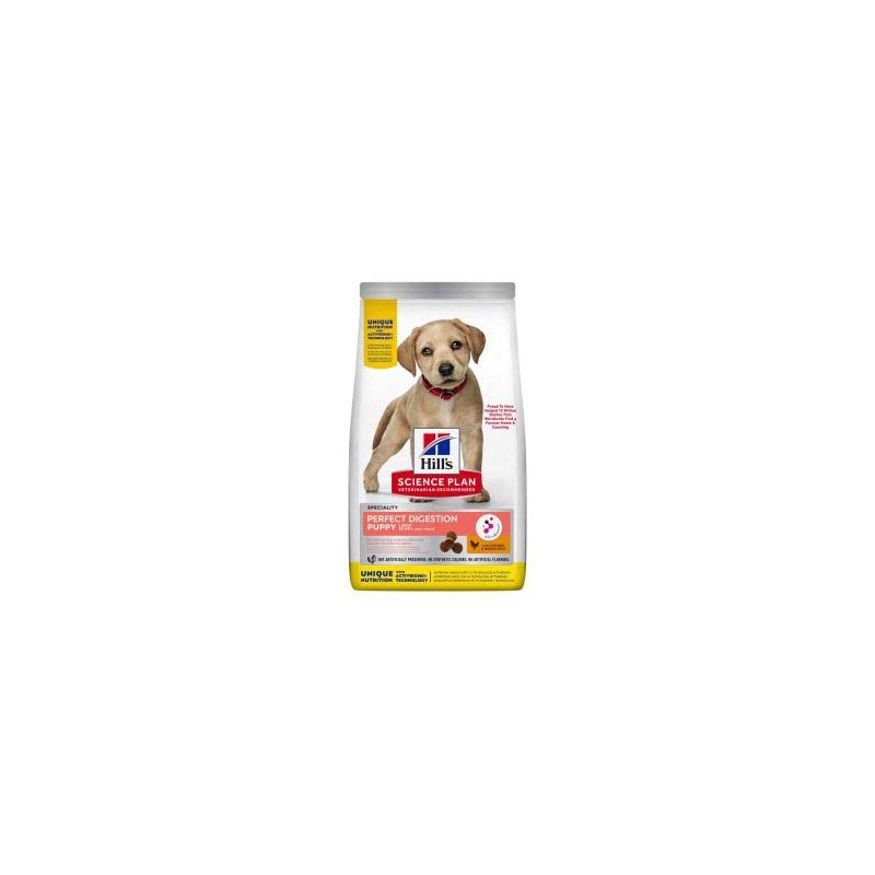 HILL'S SCIENCE PLAN PERFECT DIGESTION PERRO PUPPY RAZA GRANDE 14,5Kg