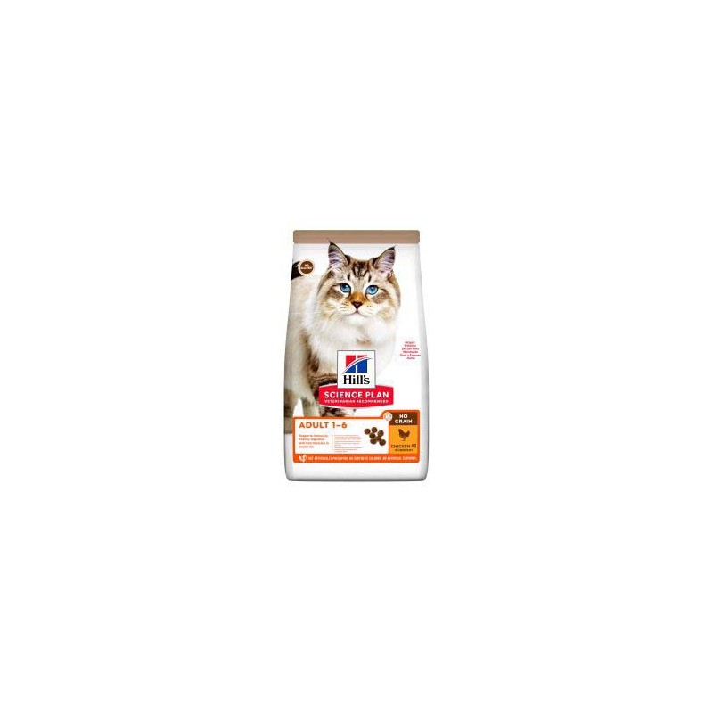 HILL'S SCIENCE PLAN GATO ADULTO NO GRAIN CON POLLO 1,5Kg