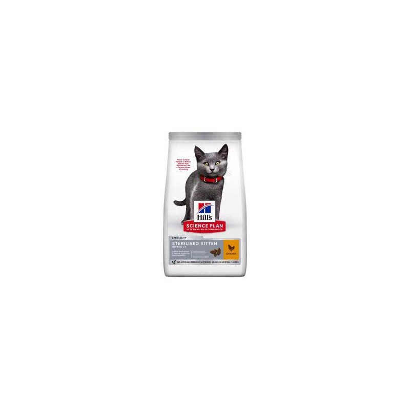 HILL'S SCIENCE PLAN STERELISED GATO KITTEN CON POLLO 1,5Kg