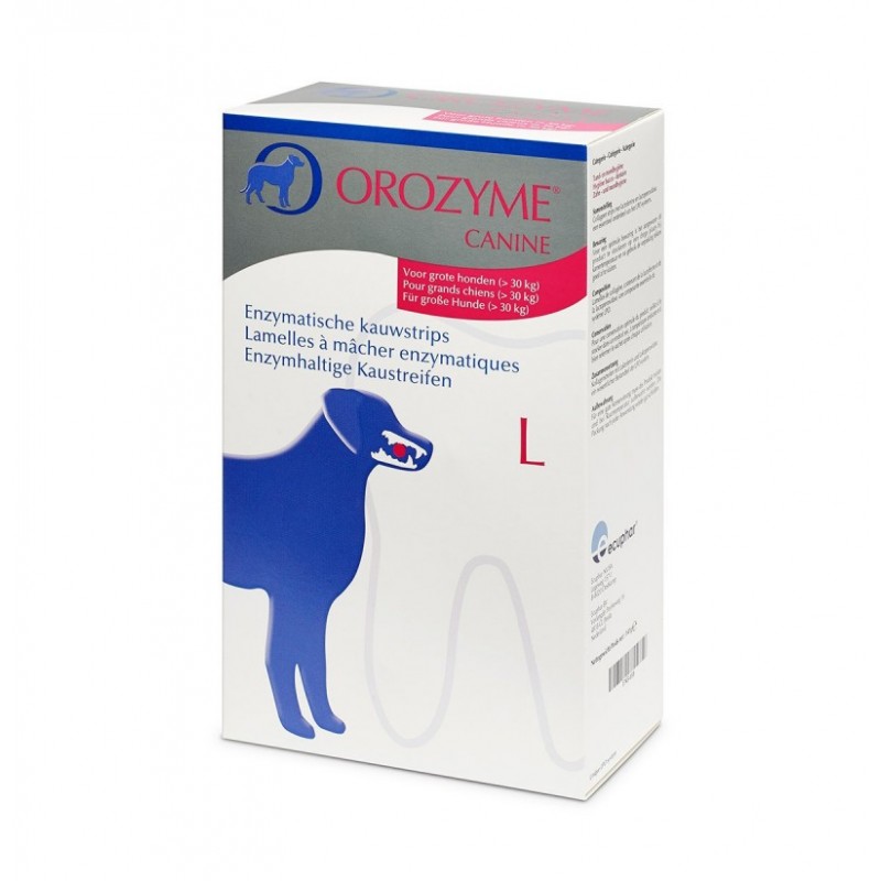 OROZYME TIRAS DENTIFRICAS PERROS +  30 KGS