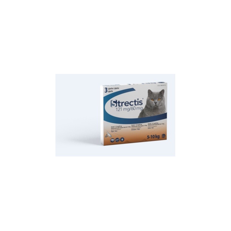 STRECTIS GATO 5 - 10KG 3 PIPETAS