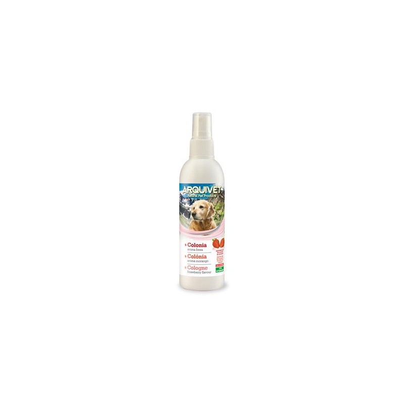 Colonia para perros aroma fresa - 125 ml