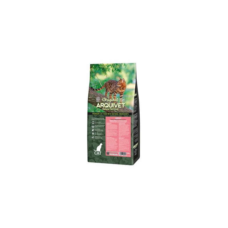 Arquivet-Original - Adult - pienso para gatos - Salmón y arroz - 1,5 Kg