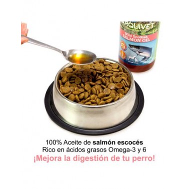 Aceite de salmón escocés - 1 Litro - Para perros y gatos