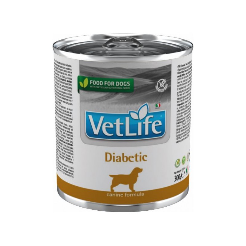 VETLIFE DOG DIABETIC 6X300G