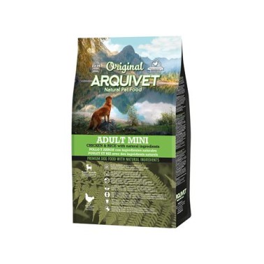 Arquivet-Original - Adult Mini - Pienso para perros adultos de razas pequeñas - Pollo y arroz - 3 kg