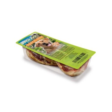 Dos medios huesos de jamón serrano - para perros - Snacks naturales