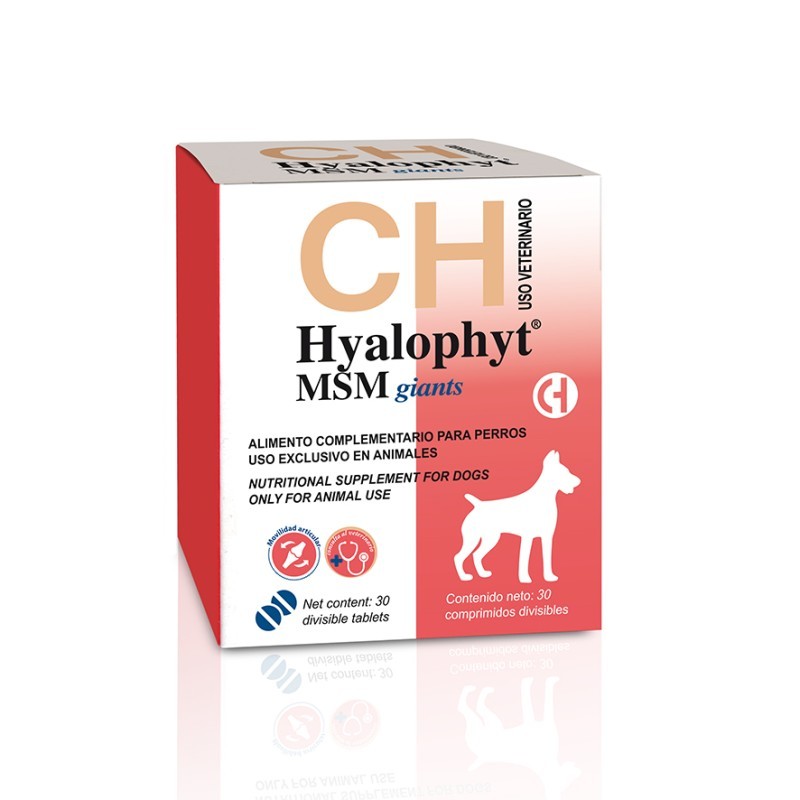 HYALOPHYT MSM RAZAS GIGANTES 30 COMPRIMIDOS