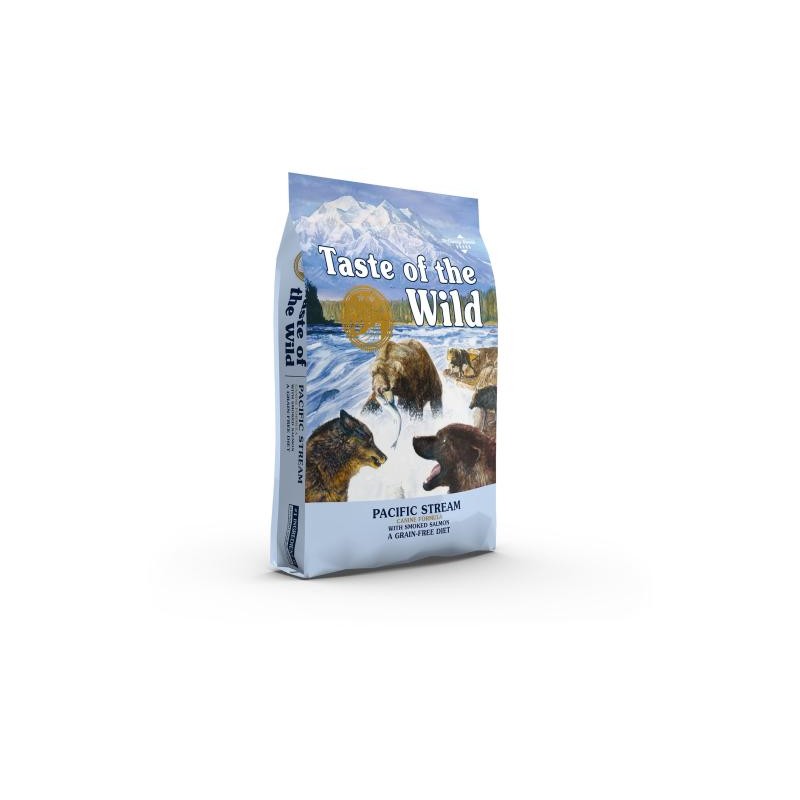 Taste of the Wild Pacific Stream Pienso con Salmón Ahumado para Perros 18KG