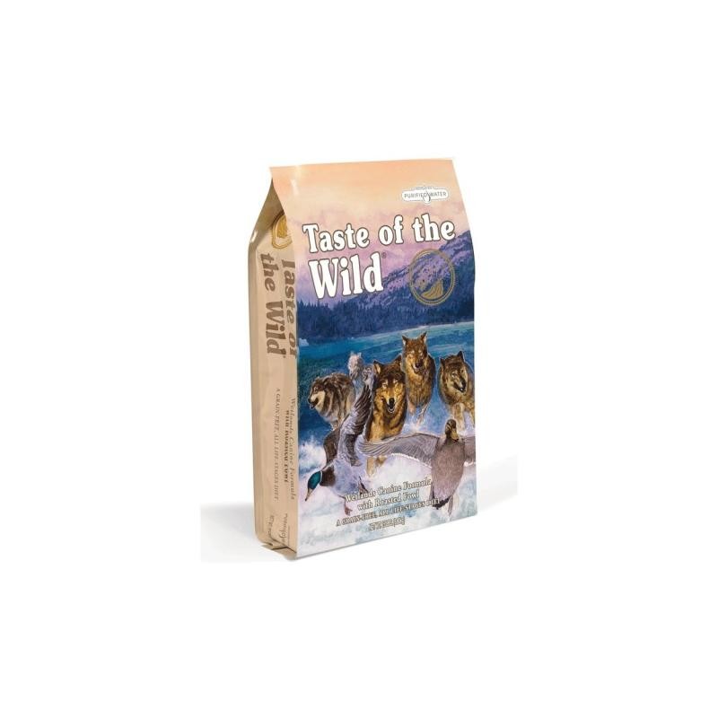 Taste of the Wild Wetlands Pienso con Pato Y Codorniz para Perros 12,2KG