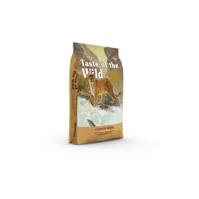 Taste of the Wild Canyon River Pienso con Trucha y Salmón Ahumado para Gatos 6,6KG