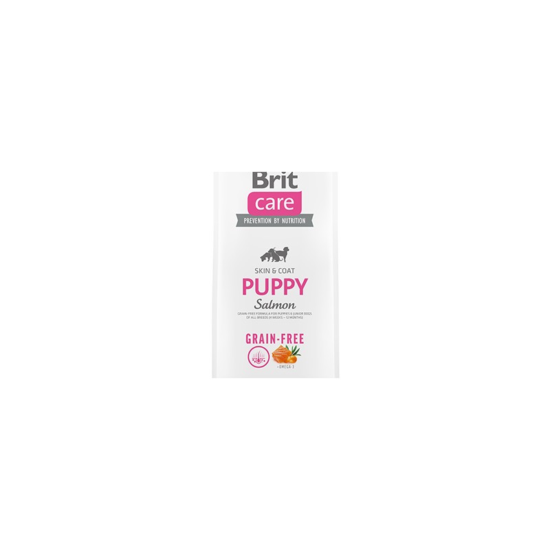 BRIT CARE PERRO PUPPY GRAIN FREE CON SALMÓN 12Kg