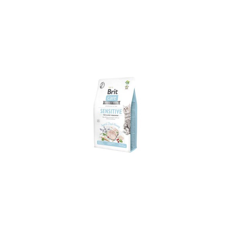 BRIT CARE GATO ADULTO GRAIN FREE SENSITIVE CON INSECTO 2Kg