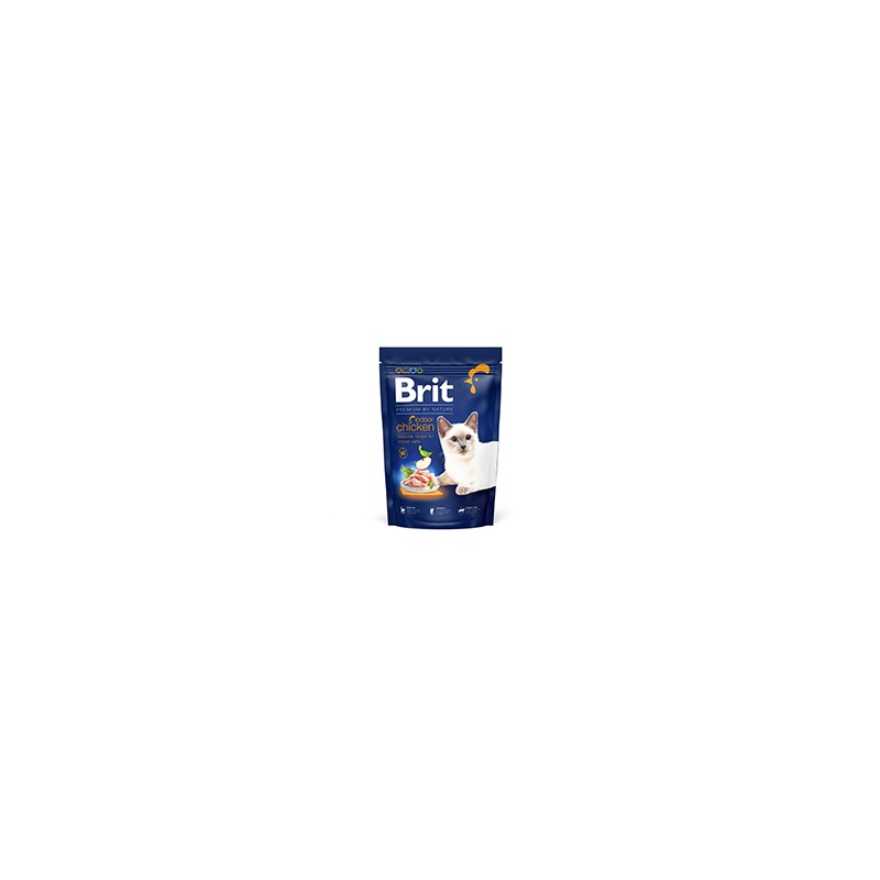 BRIT PREMIUM GATO ADULTO INDOOR CON POLLO 1,5kg